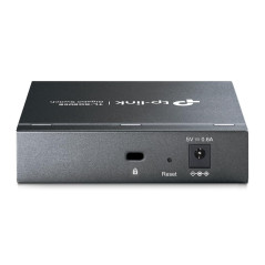 TP-Link TL-SG605E Switch Ethernet Gigabit 5 Ports Gigabit Hub RJ45, Switch Manageable, Boitier Métal, Plug-and-Play, Durable et