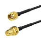 Bingfu Cable RP-SMA Rallonge Antenne WiFi 3m Adaptateur de RP-SMA Mâle à Femelle RG174 pour Extension Telesurveillance Routeur W Bingfu Cable RP-SMA Rallonge Antenne WiFi 3m Adaptateur de RP-SMA Mâle à Femelle RG174 pour Extension Telesurveillance Routeur W