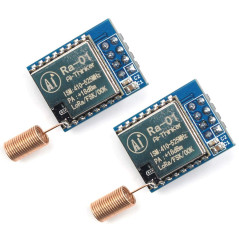 TECNOIOT 2pcs ra-01 Lora sx1278 433mhz ra01 Wireless Spread-Spectrum Transmission Socket