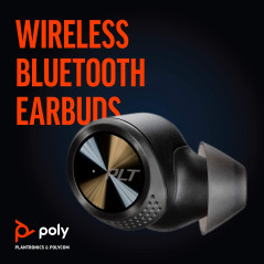 Plantronics BackBeat PRO 5100 Écouteurs intra-auriculaires Bluetooth (True Wireless) - IP54 - Noir