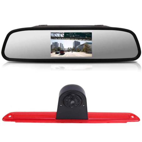 Voiture Troisième monté sur le toit haut caméra lampe de frein lumière de frein Vue arrière Camera de Recul pour MB W906 Sprinte