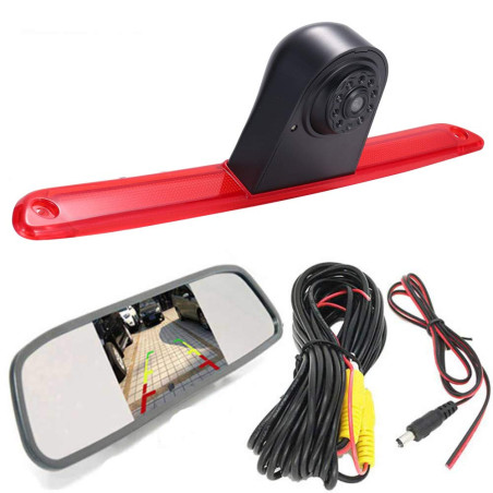 Voiture Troisième monté sur le toit haut caméra lampe de frein lumière de frein Vue arrière Camera de Recul pour MB W906 Sprinte