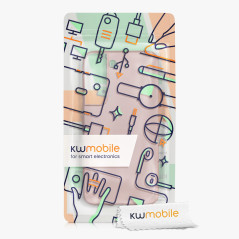 kwmobile Housse Compatible avec Samsung Galaxy S22 Coque - Housse de téléphone Protection Souple en TPU - Or Rose métallique