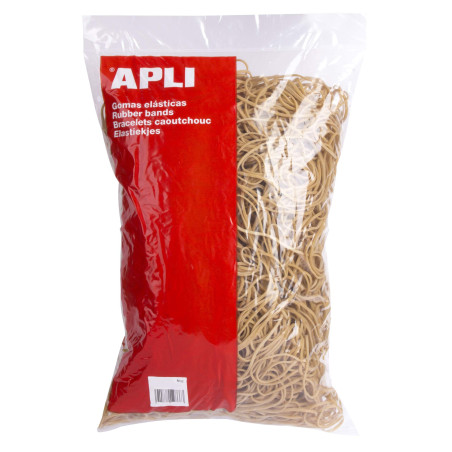 Apli 013743 Bracelets Caoutchouc 1 kg 60 x 2 mm