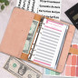 KIHONI Classeur Budget A6 Français,Enveloppe budget, Budget Planner Français avec 10 Budget Enveloppe,12 Feuilles de Budget,3 Au KIHONI Classeur Budget A6 Français,Enveloppe budget, Budget Planner Français avec 10 Budget Enveloppe,12 Feuilles de Budget,3 Au