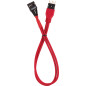 Corsair CC-8900246 Kit d’extension gainé pour panneau avant Premium Rouge, 30 cm Corsair CC-8900246 Kit d’extension gainé pour panneau avant Premium Rouge, 30 cm