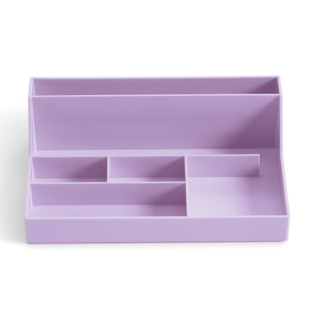 Miquelrius - Plateau organisateur de bureau, Organisateur de bureau de grande capacité, Taille 250 x 175 x 72 mm, Design compact