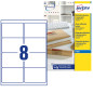 Avery J8 étiquettes QuickPEEL