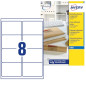 Avery J8 étiquettes QuickPEEL