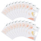 Sosayet Pochette Document A4-20 pcs Pochette Plastique A4 avec 11 Trous - Réutilisables Pochettes Transparentes A4 pour Maison, 