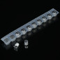 DollaTek 130 pcs/Set 13 Valeurs SMD Aluminium Électrolytique Condensateur Assortiment 1uF-220uF