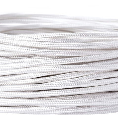 Câble d’alimentation textile - gaine extérieure en plastique - 5 m - 3 fils - 3 x 0,75 mm² - Avec conducteur de terre - Accessoi