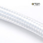 Câble d’alimentation textile - gaine extérieure en plastique - 5 m - 3 fils - 3 x 0,75 mm² - Avec conducteur de terre - Accessoi Câble d’alimentation textile - gaine extérieure en plastique - 5 m - 3 fils - 3 x 0,75 mm² - Avec conducteur de terre - Accessoi