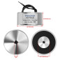 Heschen Solénoïde magnétique P40/20, diamètre extérieur : 40 mm, DC 24 V, 25 kg Heschen Solénoïde magnétique P40/20, diamètre extérieur : 40 mm, DC 24 V, 25 kg