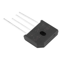 1pc KBU1010 Redresseur De Diode Sur Pont Pont De Diodes 10A 1000V 4 Broches Pour Commutateur De Reglage Dalimentation