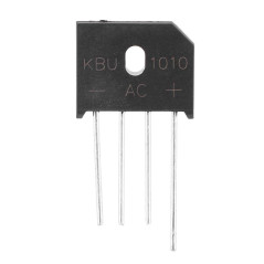 1pc KBU1010 Redresseur De Diode Sur Pont Pont De Diodes 10A 1000V 4 Broches Pour Commutateur De Reglage Dalimentation