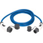 As-Schwabe Câble de Charge Type 2 pour Voitures Hybrides et électriques 22 KW / 5 m / 32 A / 400 V - E-Auto EV/PHEV Mode 3 - Câb As-Schwabe Câble de Charge Type 2 pour Voitures Hybrides et électriques 22 KW / 5 m / 32 A / 400 V - E-Auto EV/PHEV Mode 3 - Câb
