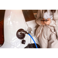 As-Schwabe Câble de Charge Type 2 pour Voitures Hybrides et électriques 22 KW / 5 m / 32 A / 400 V - E-Auto EV/PHEV Mode 3 - Câb