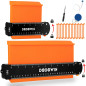 DODOWIN Jauge de Contour 2pcs, Copieur Profil, Outillage Traçage Bois Menuiserie, Guide des Tailles Rapporteur d'angle, Cadeau S DODOWIN Jauge de Contour 2pcs, Copieur Profil, Outillage Traçage Bois Menuiserie, Guide des Tailles Rapporteur d'angle, Cadeau S