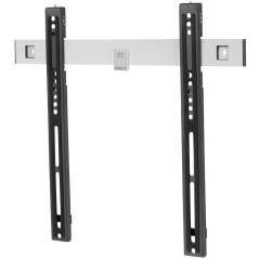 Support Plat Ultra Slim de One For All - Fixation Murale - Écrans de 32 à 65 Pouces - Tous Types de téléviseurs - Noir - WM6411