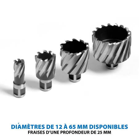 Evolution Fraise à Carotter de 16 X 25mm Evolution - Coupe plus Rapidement et a une Durée de Vie plus Longue - Compatible avec P