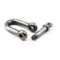M12 Manille Manille De Levage En Acier Inoxydable 304 (Paquet De 2) M12 Manille Manille De Levage En Acier Inoxydable 304 (Paquet De 2)