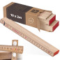 Metrie™ Mètres pliants – Mètres en bois 2 m | Mètres – NATUREL – Échelle duplex, Fabriqués dans l’UE | Robustes et précis | pour Metrie™ Mètres pliants – Mètres en bois 2 m | Mètres – NATUREL – Échelle duplex, Fabriqués dans l’UE | Robustes et précis | pour