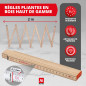 Metrie™ Mètres pliants – Mètres en bois 2 m | Mètres – NATUREL – Échelle duplex, Fabriqués dans l’UE | Robustes et précis | pour Metrie™ Mètres pliants – Mètres en bois 2 m | Mètres – NATUREL – Échelle duplex, Fabriqués dans l’UE | Robustes et précis | pour