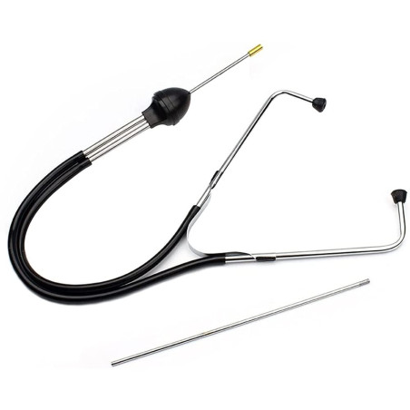 ANCLLO Kit de stéthoscope de mécanique, testeur d'outil auditif Sensible au Diagnostic de Moteur Automobile, testeur de Moteur,