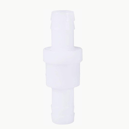 Wifehelper Clapet Anti-Retour en Ligne pour Carburant, Eau, Gaz, Air à Sens Unique, pour Eau, Carburant, Air Liquide, 12mm