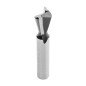 ENT 15964 Fraise queue d'arronde Carbure, Queue (S) 8 mm, Diamètre (D) 12,7 mm, NL 12,7 mm, E 14°, SL 32 mm, sans arraseurs