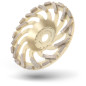 PRODIAMANT Meules boisseaux diamantée 180 mm x 22,2 mm Turbo ST81 Meule diamantée béton pierre naturelle qualité professionnelle PRODIAMANT Meules boisseaux diamantée 180 mm x 22,2 mm Turbo ST81 Meule diamantée béton pierre naturelle qualité professionnelle
