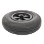 HOME IT® Roue de brouette 12" (3.50×6) – Roue en Caoutchouc avec Jante Plastique et Insert d’axe, Compatible Axes 12/16 mm, adap HOME IT® Roue de brouette 12" (3.50×6) – Roue en Caoutchouc avec Jante Plastique et Insert d’axe, Compatible Axes 12/16 mm, adap