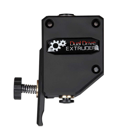 Iverntech Extrudeuse améliorée Dual Drive pour CR 10, Ender 3 Serie, Anycubic Mega S, Tevo Tornado, Wanhao D9, Anet A8 E10 et Pr