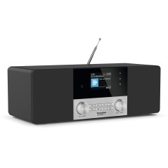TechniSat DIGITRADIO 4 C - Radio numérique stéréo (Dab+, FM, écran Couleur, Streaming Audio Bluetooth, Prise Casque, entrée AUX,