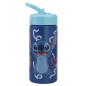 Stitch Palms Gourde de sport avec paille et poignée intégrée 410 ml, bleu/lilas, Estándar, Décontractée Stitch Palms Gourde de sport avec paille et poignée intégrée 410 ml, bleu/lilas, Estándar, Décontractée