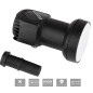 TELESTAR SKYSINGLE HC LNB – LNB Universel (pour 1 utilisateur, diamètre du Feed 40 mm, Facteur de Bruit 0,1 DB) – Noir TELESTAR SKYSINGLE HC LNB – LNB Universel (pour 1 utilisateur, diamètre du Feed 40 mm, Facteur de Bruit 0,1 DB) – Noir