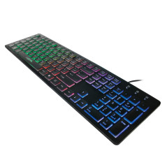 Logilink Beleuchtete TastaturUSB 1.1,Le Regenbogenbeleuch, ID0138 (1.1,Le Regenbogenbeleuch)