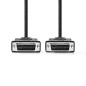 NEDIS Câble DVI - Connecteur DVI-D 24 + 1 broches - Connecteur DVI-D 24+1 broches - 2560 x 1600 - Nickelé - 2 m - Droit - PVC - NEDIS Câble DVI - Connecteur DVI-D 24 + 1 broches - Connecteur DVI-D 24+1 broches - 2560 x 1600 - Nickelé - 2 m - Droit - PVC -