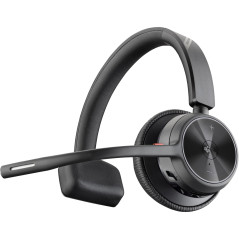 POLY Voyager 4310-M UC Headset + USB-A to USB-C Cable + BT700 Dongle