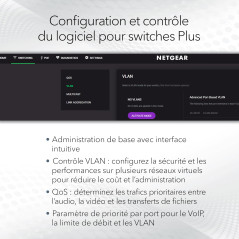 NETGEAR (MS305E) Switch Plus 5 Ports Multi-Gigabit Ethernet - manageable avec 5 x 1G/2,5G, Bureau ou Fixation Murale et Protecti