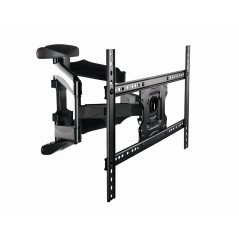 Gembird Support Mural Plein Mouvement pour Écrans de 32'' à 75'', Double Bras, Jusqu'à 45 kg, VESA 600x400 mm, Kit de Montage et