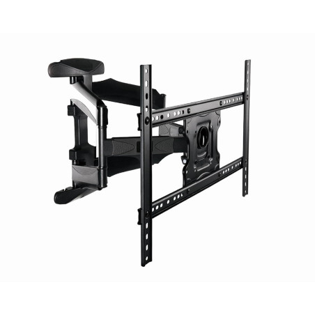 Gembird Support Mural Plein Mouvement pour Écrans de 32'' à 75'', Double Bras, Jusqu'à 45 kg, VESA 600x400 mm, Kit de Montage et