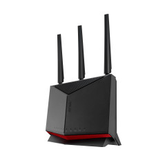ASUS RT-BE86U - Routeur Wi-FI 7 Extensible - Double Bande BE6800, 4096-QAM, MLO, AI WAN Detection, AiMesh, Abonnement Gratuit à