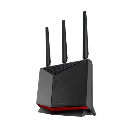 ASUS RT-BE86U - Routeur Wi-FI 7 Extensible - Double Bande BE6800, 4096-QAM, MLO, AI WAN Detection, AiMesh, Abonnement Gratuit à