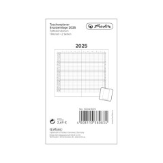 Herlitz Recharge pour agenda de poche avec pliage Leporello