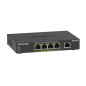 NETGEAR Switch 5 Ports Gigabit Ethernet PoE (GS305PV3) - avec 4 PoE+ à 63 W, Montage sur Un Bureau ou en Rack, Ultra Silencieux NETGEAR Switch 5 Ports Gigabit Ethernet PoE (GS305PV3) - avec 4 PoE+ à 63 W, Montage sur Un Bureau ou en Rack, Ultra Silencieux