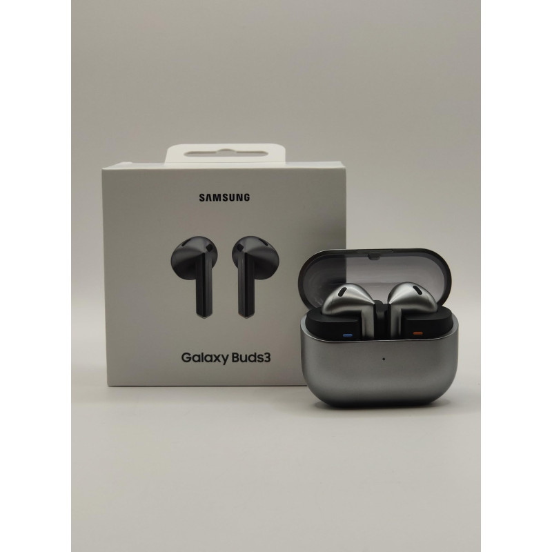 Samsung Galaxy Buds3 Auricolare True Wireless Stereo (TWS) In-ear Musica e Chiamate USB tipo-C Bluetooth Argento Samsung Galaxy Buds3 Auricolare True Wireless Stereo (TWS) In-ear Musica e Chiamate USB tipo-C Bluetooth Argento
