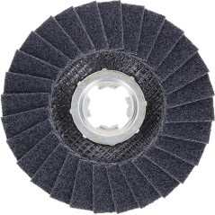 Bosch 1x Plateaux à lamelles X-LOCK Surface Conditioning Material EXPERT N475 (pour Tôles en acier, Acier inoxydable, Ø 115 mm,