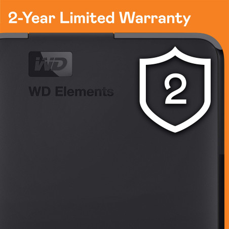WD 6 to Elements Disque Dur Portable Externe, USB 3.0, Plug-and- Play, formaté pour Windows, Noir